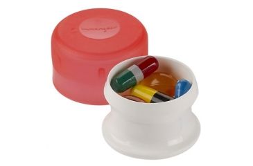 Image of Lewis N Clark GoTubb, 3-Pack, Small (0.4oz), Clear/Orange/Red HG0214
