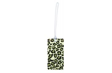 Image of Lewis N Clark Plastic Luggage Tag, Leopard 7460