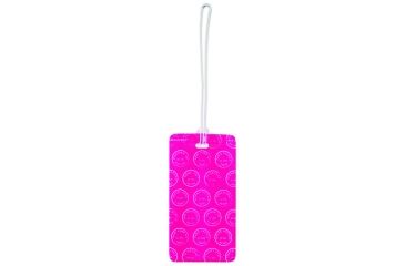 Image of Lewis N Clark Plastic Neon Luggage Tag, Pink 7470PNK