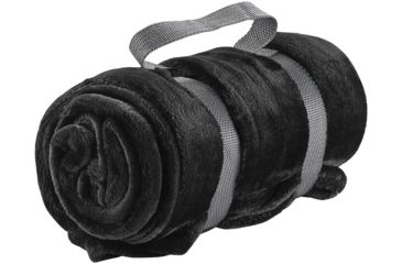 Image of Lewis N Clark Plush Blanket - Black 487BLK