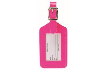 Image of Lewis N Clark Rectangular Neon Tag, Pink ID20PNKHT