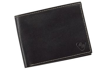 Image of Lewis N Clark RFID Leather Bi-fold Wallet, Black 934BLK