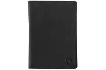Image of Lewis N Clark RFID Leather Passport Wallet, Black 933BLK