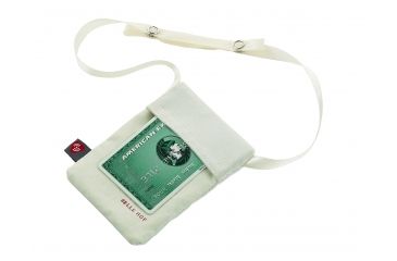 Image of Lewis N Clark RFID Personal Stash, Ivory 7275