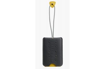 Image of Lewis N Clark Studded Luggage Tag, Charcoal 7491CHR