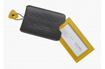Image of Lewis N Clark Studded Luggage Tag, Charcoal 7491CHR