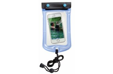 Image of Lewis N. Clark WaterSeals Waterproof Zip Pouch, Floating, Clear, Medium, 1298CLR