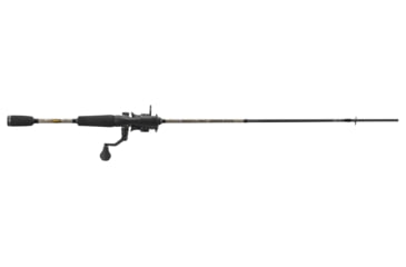 Image of Lews American Hero Camo 200 Spinning Combo, 6 ft, Medium, Fast, 6.2:1, Ambidextrous, 2 Pieces, AHC2060M-2