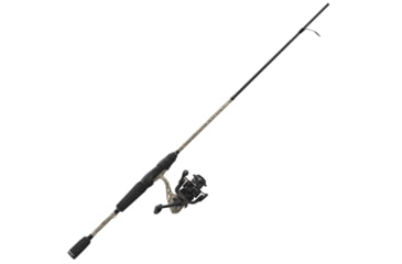 Image of Lews American Hero Camo 200 Spinning Combo, 6 ft, Medium, Fast, 6.2:1, Ambidextrous, 2 Pieces, AHC2060M-2