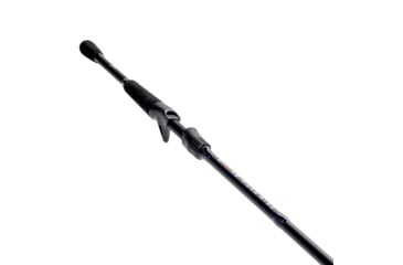 Image of Lew’s American Hero Casting Rod, 6ft 8in 1-PC, Medium-Light, Fast, IM6 Graphite Rod, Stainless Steel Guides and Inserts, EVA Split-Grip, No Foul Hook Keeper, Black/Blue, AH68MLCG3