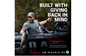 Image of Lew’s American Hero Tier 1 Spinning Rod, 7ft 2in, 1-PC, Medium, Fast, AHT172MFS