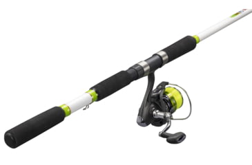Image of Lew's TP2 Casting Rod, Squarebill Model, 6ft 10in, 1-PC HM45 Graphite Rod w/ Medium-Heavy  and Moderate-Fast, Winn Dri-Tac Split-Grip, SoftTouch Reel Seat, Black/Gray, TP2610MH-SBC
