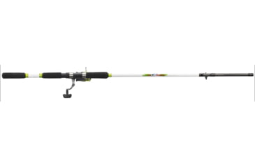 Image of Lew's TP2 Casting Rod, Spinnerbait Model, 6ft 10in, 1-PC HM45 Graphite Rod w/ Medium-Heavy  and Fast, Winn Dri-Tac Split-Grip, SoftTouch Reel Seat, Black/Gray, TP2610MH