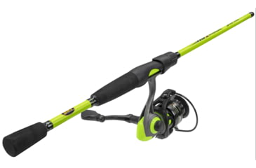 Image of Lews Hypersonic 20 Speed Spinning Combo, 6 ft, Medium, Fast, 5.1:1, Ambidextrous, 2 Pieces, HS2060L-2