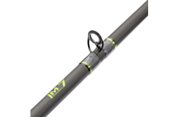Image of Lew’s MACH 1 Baitcast Reel and Rod Combo, 7ft, 1-PC IM7 Graphite Rod, Medium, Fast, 7+1 Bearings, 7.5-1 Ratio, LH Retrieve, White/Black/Gray/Green, MH1SHL70MG3
