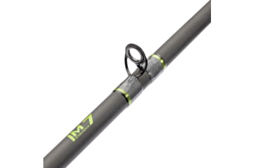 Image of Lew’s MACH 1 Baitcast Reel and Rod Combo, 7ft 2in, 1-PC IM7 Graphite Rod, Medium-Heavy, Fast, 7+1 Bearings, 7.5-1 Ratio, LH Retrieve, White/Black/Gray/Green, MH1SHL72MHG3