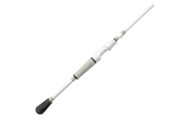 Image of Lew’s MACH 1 Spinning Reel and Rod Combo, 6ft 6in, 2-PC IM7 Graphite Rod, Medium-Light, Fast, SZ 200 Reel, 9+1 Bearings, 6.2-1 Ratio, White/Black/Gray/Green, MH2066MLSG3-2