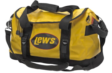 Image of Lew's Boat Bag, Water Resistant, Molded Bottom, EVA Handles, Zippered Pockets, 18in, Yellow, BBL-Y-18