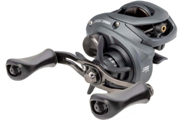 Image of Lew’s Speed Spool Baitcast Reel, 9+1 Bearings, 5.6-1 Ratio, Aluminum Frame, Graphite Sideplate, MCS Braking System, Speed Gears, P2 Super Pinion, Rulon Drag, RH Retrieve, Gray, SS1SG3