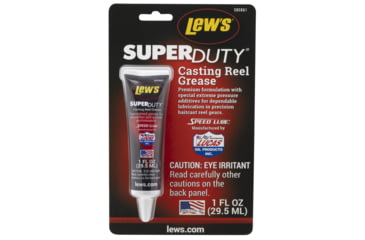 Image of Lew’s Super Duty Casting Reel Grease, Custom Blended, Temperature Resistant, 1oz Tube, SDCRG1