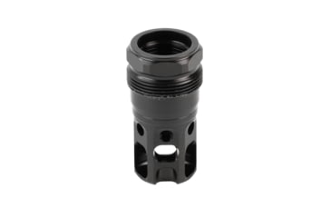 Image of Liberty Precision Machine Liberty Bell, Muzzle Brake, 30 Caliber, 5/8X24 Thread Pitch, Compatible with .900-24 Mounts, Nitride Finish, Black, LPM-2010