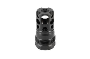 Image of Liberty Precision Machine Liberty Bell, Muzzle Brake, 30 Caliber, 5/8X24 Thread Pitch, Compatible with .900-24 Mounts, Nitride Finish, Black, LPM-2010
