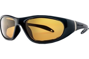 Image of Liberty Sport Suns ESCAPADE 2 Protective Eyewear Shiny Black Frame,Bronze Polar Lens, Unisex ESCAP2SHBK6018135BPL