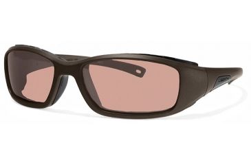 Image of Liberty Sport Suns RIDERProtective Eyewear Satin Burnt Bronze Frame,Rose Amber Lens, Unisex RIDERSABB6017130DSL