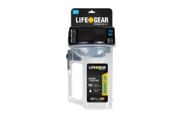 Image of Life Gear 2N1 AR Tech Mini Spot Light Flashlight + Lantern LG13-10162-WHI
