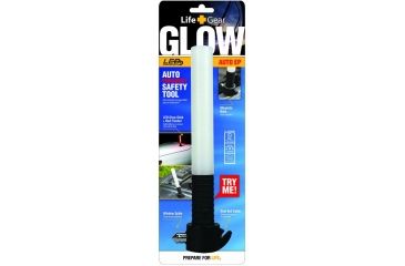 Image of Life Gear Auto EP Flashlight w/ Seat Belt Cutter, Window Breaker LG403