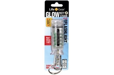 Image of Life Gear Glow Twist Key Chain with Carabiner Clip LG315