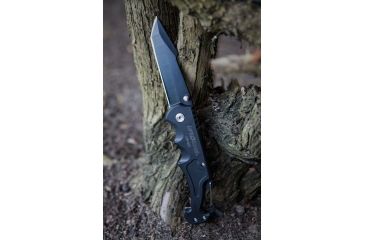 Image of Life Gear LIGHT-WRX M3 - USB Light/Glass Breaker/Carabiner/Knife, Black BA37-60596-BLA