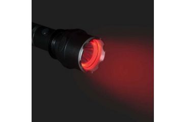 Image of Life Gear Pro Series 120 Tactical Flashlight w/ Red Night Vision &amp; Strobe - 120 Lumens, black LG21-60544-BLA