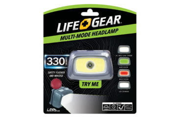 Image of LifeGear 41-3912 330 Lumen Adventure Headlamp, 41-3912