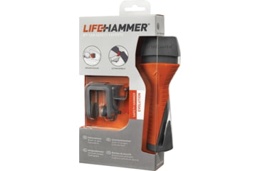 Image of Lifehammer Safety Hammer Evolution, 6 1/4in, Black, LHEBL001