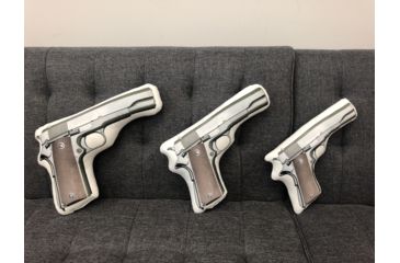 Image of Lifelike Pillows 1911 Handgun Pillow, 16x13x4, Multi, Large, OPT01-M191101-SH16