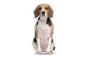 Image of Lifelike Pillows Custom Dog Shaped Pillow, Beagle, 16 inch Tall/4 inch Thick, DOG2-SH-16