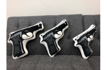 Image of Lifelike Pillows Beretta Handgun Pillow,14x11x4, Multi, Medium, OPT01-BARET01-SH14