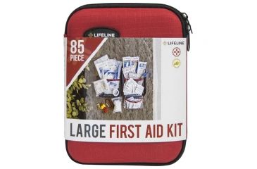 Image of Lifeline Hrdshll Firstaid Kit, Dlx, 121pc, 4406