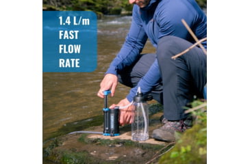 Image of LifeSaver Water Purifier, Black/Blue, WPA0101