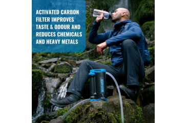 Image of LifeSaver Water Purifier, Black/Blue, WPA0101