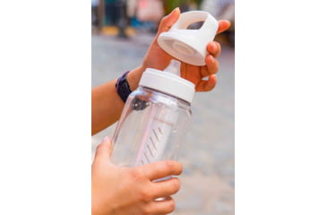 Image of LifeStraw Go Series 1 L Water Bottle w/Filter, Clear, 1 Liter, LGV41LCLWW
