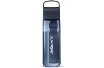 Image of LifeStraw Go Water 22 Oz Bottle w/Filter, Aegan Sea, 22oz, LGV422ASWW