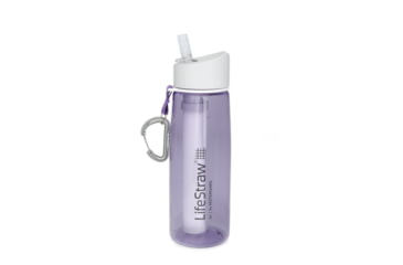 Image of LifeStraw Go Water Bottle with Filter, 22oz, Lavender, EN Pack, LSG201LV09