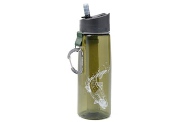 Image of LifeStraw Go Water Filter, Trout Fish/Green, LSG201FT08
