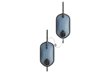 Image of LifeStraw Large Capacity Gravity Water Filter System w/Safe Water Storage Bag, One Size, Dusty Mountain Blue, 8 Liter, LSPS8LBMB1