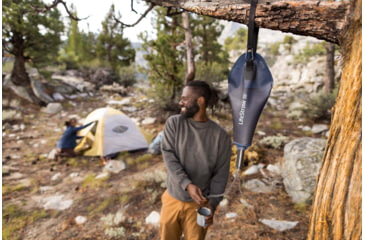 Image of LifeStraw Peak Series Compact Gravity Water Filter System, Dark Mountain Gray, 3 liters, LSPSFX3LAN1