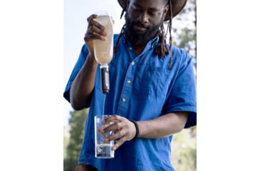 Image of LifeStraw Peak Series Membrane Microfilter Replacement, One Size, Black, LSPSMEMR1