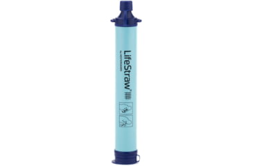 Image of LifeStraw Personal Water Filter, Blue, EN-FR Pack, LSPHF010