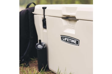 Image of Lifetime Products 115 Quart High Performance Cooler, Khaki/Black, 91000